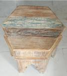 RECLAIMED WOOD END TABLE / NIGHTSTAND