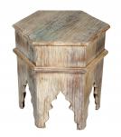 RECLAIMED WOOD END TABLE / NIGHTSTAND