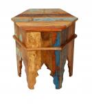 RECLAIMED WOOD END TABLE / NIGHTSTAND