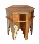 RECLAIMED WOOD END TABLE / NIGHTSTAND