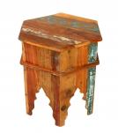 RECLAIMED WOOD END TABLE / NIGHTSTAND