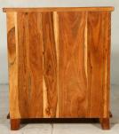WOODEN BEDSIDE