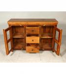 SOLID RECLAIMED TEAK SIDEBOARD WITH 2 DOORS AND 3 DRAWERS
