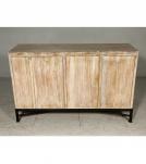 SOLID RECLAIMED TEAK WOOD W/ 6 DRAWERS BUREAU DRESSER CHEST