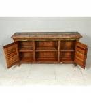 SOLID RECLAIMED TEAK WOOD 2 DOOR CONSOLE SIDEBOARD