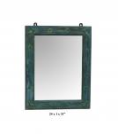 SOLID RECLAIMED WOOD FRAME & MIRROR