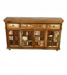 SOLID RECLAIMED TEAK WOOD SIDEBOARD CABINET