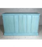 SOLID WOOD 2 DOOR & 1 DRAWER CABINET