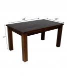 RECLAIMED SOLID TEAK WOOD TABLE