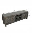 SOLID RECLAIMED TEAK WOOD MEDIA CABINET SIDEBOARD