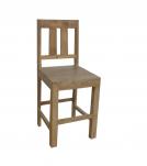 Bar wood stool