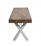 SOLID WOOD & IRON BENCH
