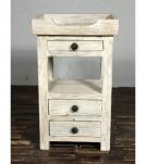 SOID RECLAIMED TEAK WOOD SIDE TABLE END TABLE