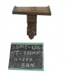 carved wood shelf / TELEPHONE STAND