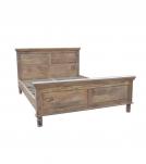 SOLID WOOD KING BED