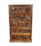 SOLID RECLAIMED TEAK WOOD DRESSER BUREAU CHEST