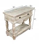 SOLID RECLAIMED TEAK WOOD CONSOLE TABLE