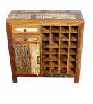 SOLID RECLAIMED WOOD WINE BAR