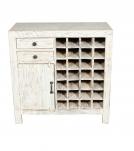 SOLID RECLAIMED TEAK WOOD WINE BAR