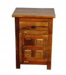 SOLID RECLAIMED TEAK WOOD END TABLE