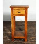 SOLID RECLAIMED TEAK WOOD END TABLE NIGHTSTAND