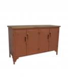 IRON  & SOLID WOOD SIDEBOARD