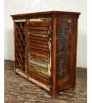 SOLID RECLAIMED TEAK WOOD WINE LIQUOR BAR