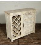 SOLID RECLAIMED TEAK WOOD WINE LIQUOR BAR