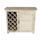 SOLID RECLAIMED TEAK WOOD WINE LIQUOR BAR