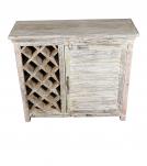 SOLID RECLAIMED TEAK WOOD WINE LIQUOR BAR