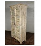 2 DOOR SOLID RECLAIMED TEAK WOOD CABINET