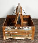 SOLID RECLAIMED TEAK WOOD W/ STORAGE TOP