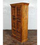2 DOOR SOLID RECLAIMED TEAK WOOD CABINET