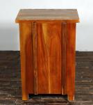 SOLID RECLAIMED TEAK WOOD END TABLE / NIGHTSTAND