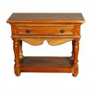 SOLID RECLAIMED TEAK WOOD SIDE BOARD W/ DRAWER