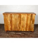 HAND CARVED SOLID RECLAIMED TEAK WOOD 9 DRAWER DRESSER CHEST BUREAU SIDEBOARD