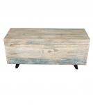 SOLID RECLAIMED TEAK WOOD STORAGE TRUNK / COFFEE TABLE