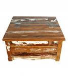 SOLID RECLAIMED TEAK WOOD W/ STORAGE TOP