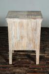 SOLID RECLAIMED TEAK WOOD END TABLE NIGHTSTAND
