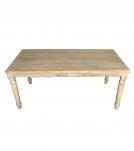 SOLID RECLAIMED TEAK WOOD TABLE