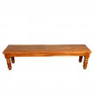 SOLID RECLAIMED TEAK BENCH