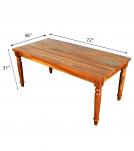 SOLID RECLAIMED TEAK WOOD TABLE