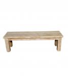 SOLID RECLAIMED TEAK WOOD BENCH