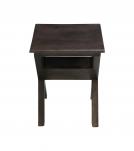 SOLID WOOD END TABLE