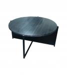 IRON & MARBLE COFFEE TABLE