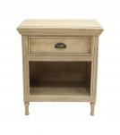 WOOD SIDE TABLE