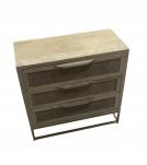 SOLID WOOD & IRON CHEST