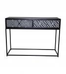 SOLID WOOD & IRON CONSOLE