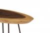 SOLID SUAR WOOD SLICE COFFEE TABLE