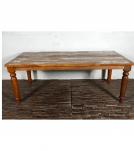 SOLID RECLAIMED TEAK WOOD TABLE
